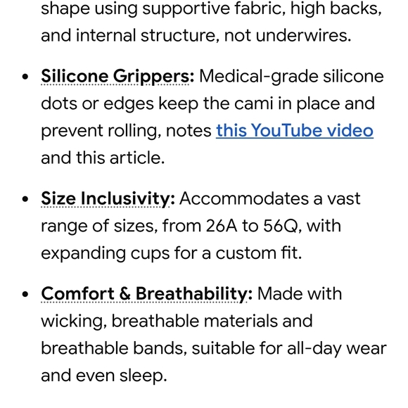 Ruby Ribbon Adjustable Strap Cami - Cream - Picture 4 of 4